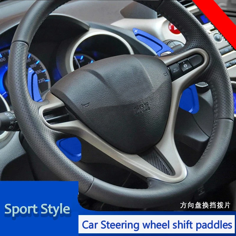 

Алюминиевые подрулевые переключатели для Honda CITY Fit Civic CRV 09 года, удлиненная версия.