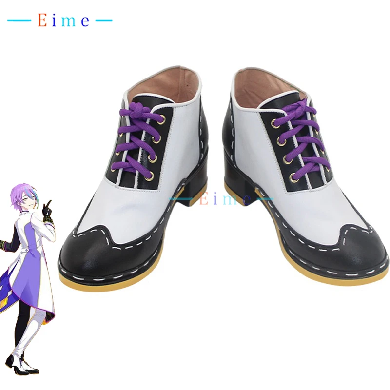 Kamishiro Rui Cosplay Shoes Game Project Sekai PU Shoes Halloween Carnival Boots Cosplay Props Custom Made