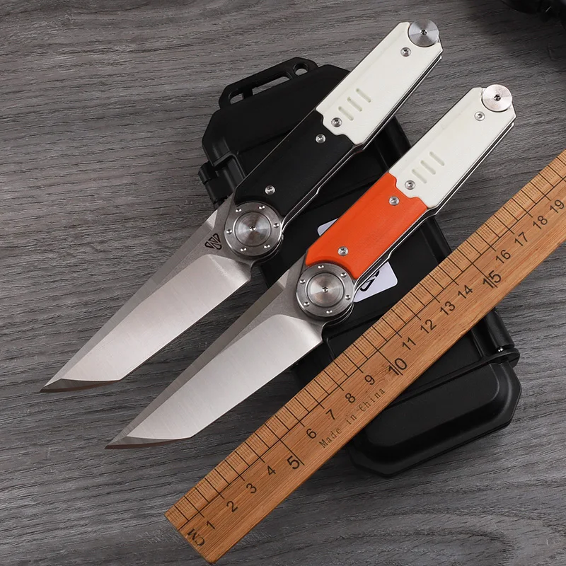 NOC DG23 Folding Knife 440C Steel G10 Handle for Wild Survival Household Fruit Cutting High Hardness Sharp Portable Tool