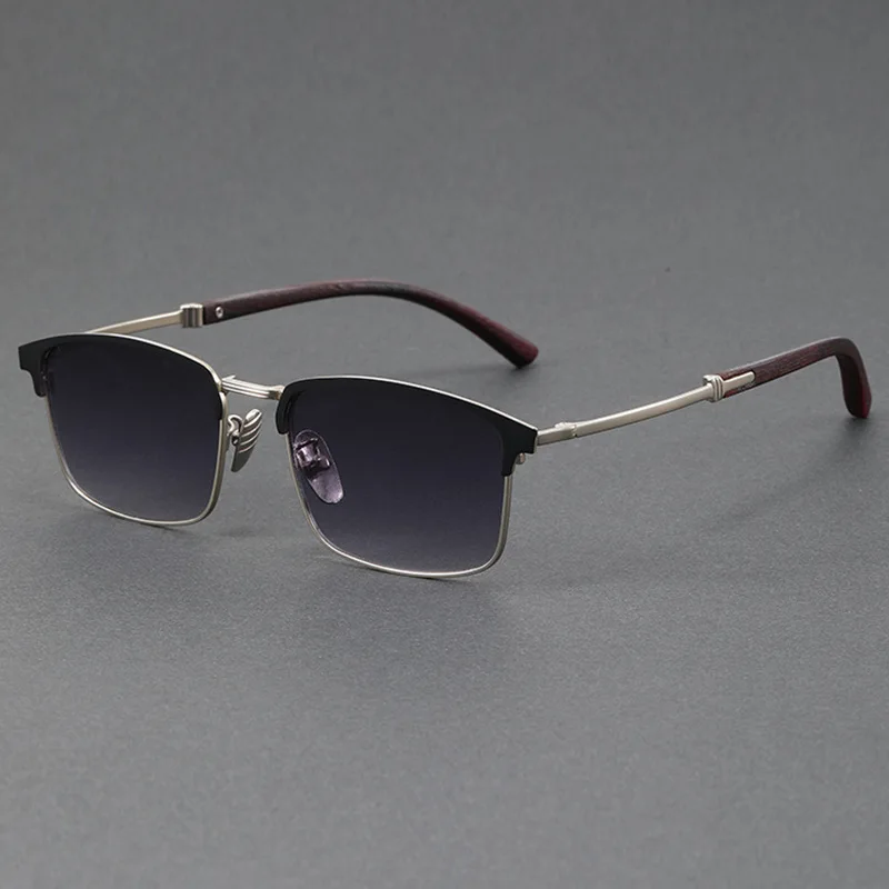 New Men's Advanced Ultra Light Coarse Frame Fashion Square Sunglasses Women Men Trendy Anti Mist Outdoor Driving Shades UV400