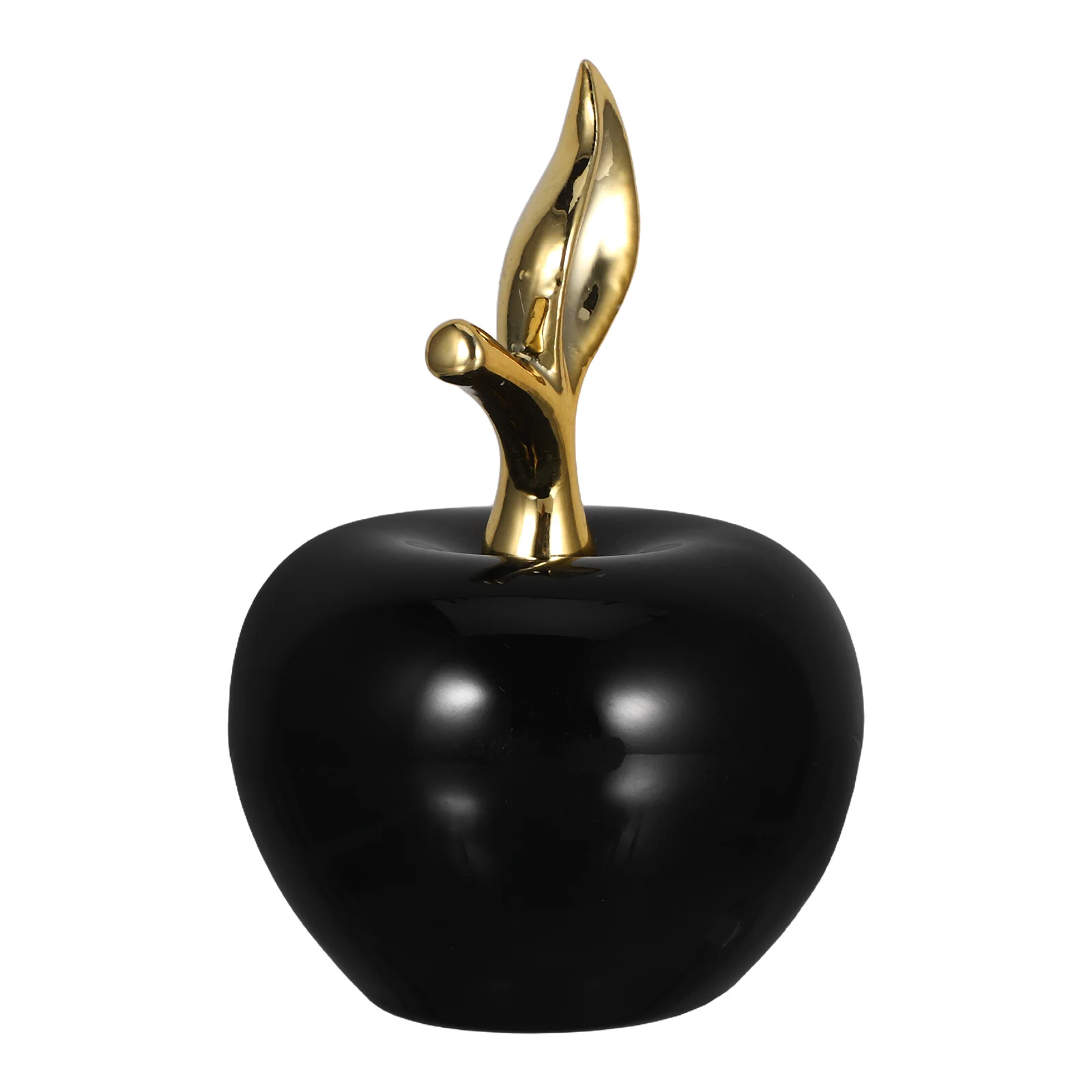 

Ceramic Apple Ornament Small Decorative Realistic Fruit Statue Xmas Party Home Office Decoration Apple Decorations