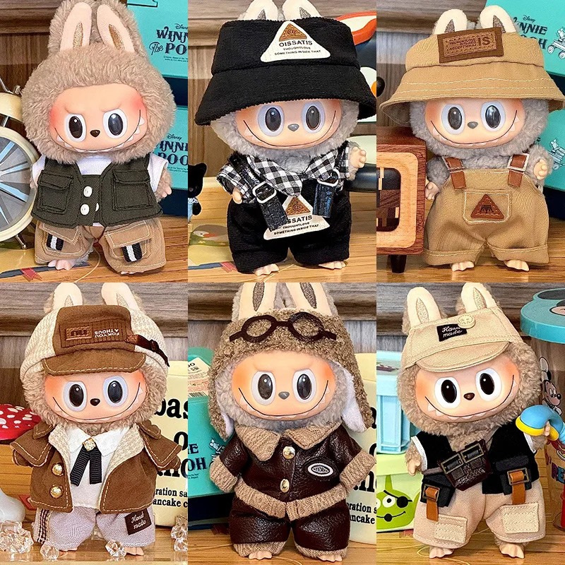 

Кукольная одежда для 17 см Labubu V2 V1, аксессуары для кукол, аксессуары для одежды, подарки для детей