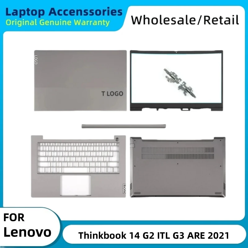 For Lenovo Thinkbook 14 G2 ITL G3 ARE 2021 LCD Back Case Palm Rest Bottom Shell Top Cover Bezel Hinge Upper Body Housing