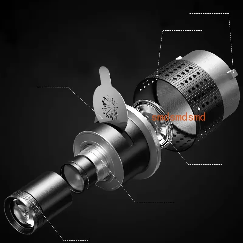 

Holder Projector Accessory Spotlight Cone Optical Photography Kit with Color Filters and 35 Gobos Metal Quality