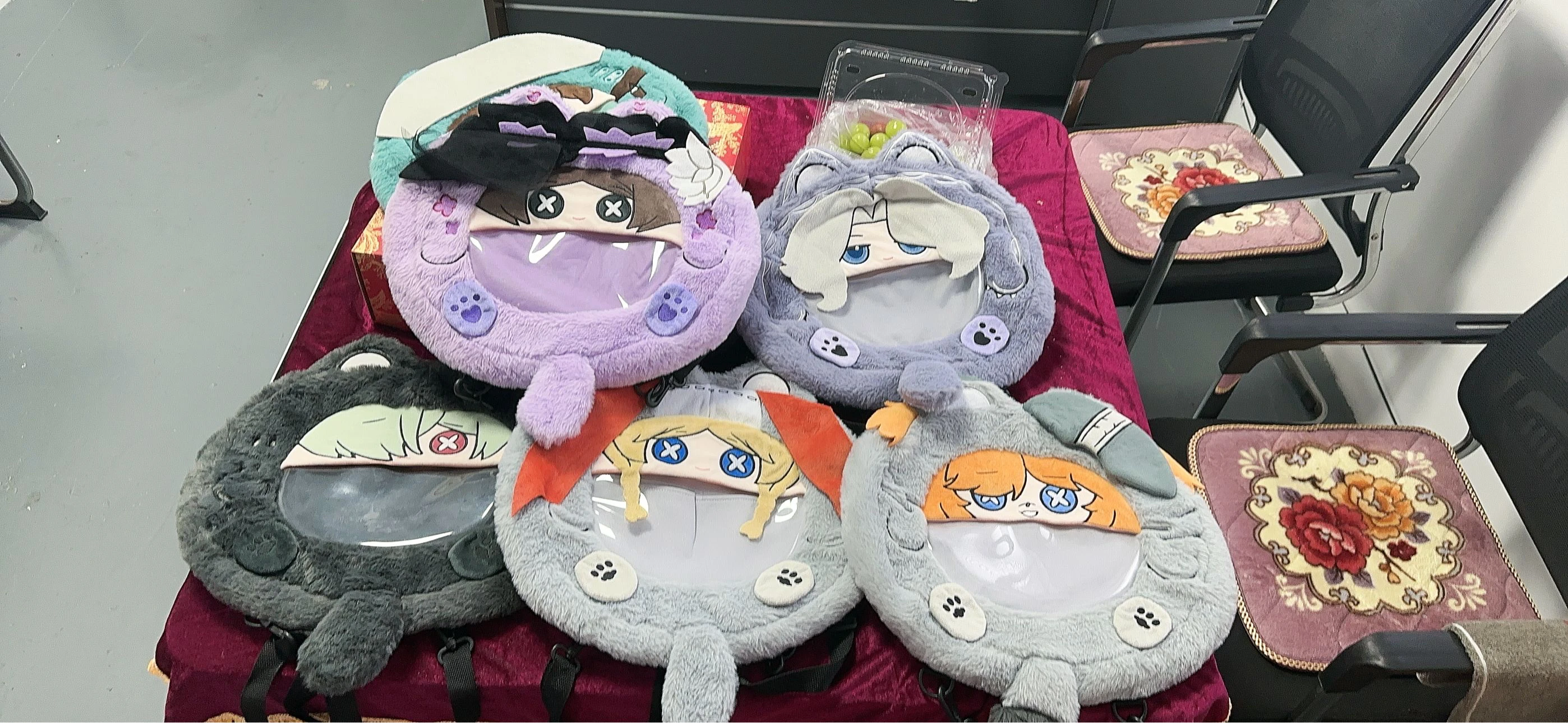 Vera Nair Anne Lester Joseph Desaulniers Cheerleader Vera Nair Emily Dyer Anime Identity V Cosplay Plush Backpack Bookbag Bag