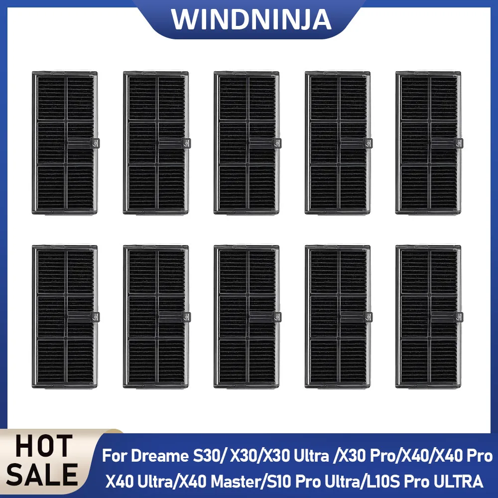 

Запчасти для роботов-пылесосов Dreame X30/X30 Ultra/X30 Pro/S30/X40/X40 Pro/X40 Ultra/X40 Master/S10 Pro Ultra/L10S Pro ULTRA: HEPA-фильтр
