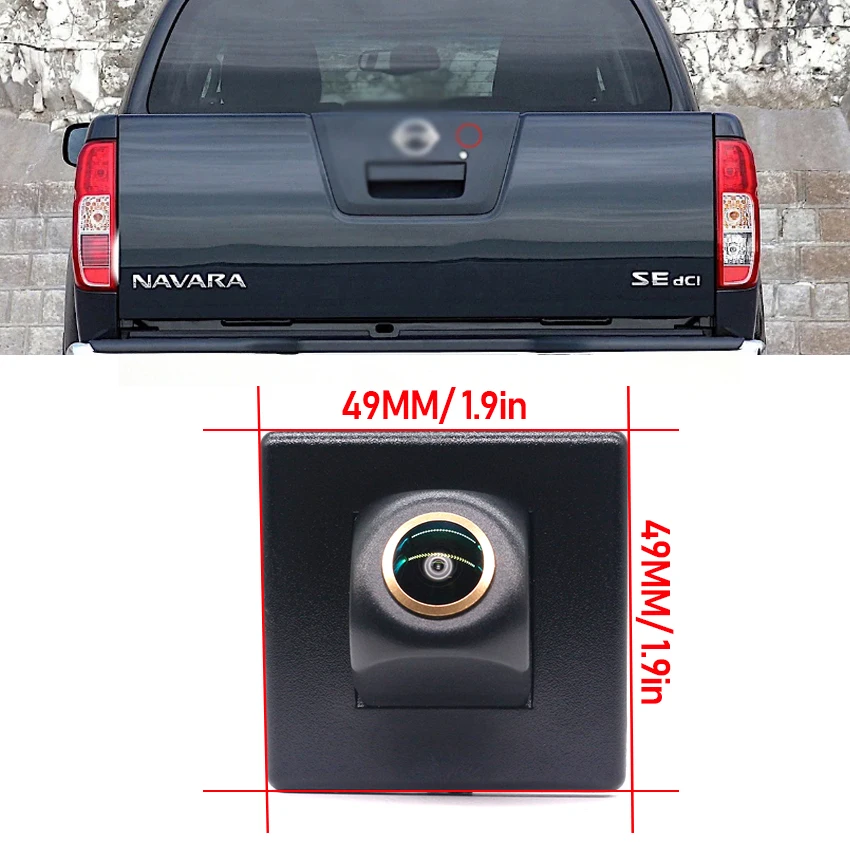 For Nissan Navara NP300 ST 2005~2013 2014 2015 2016 2017 2018 Rear View Reverse Camera HD AHD CCD Night Vision Backup Camera