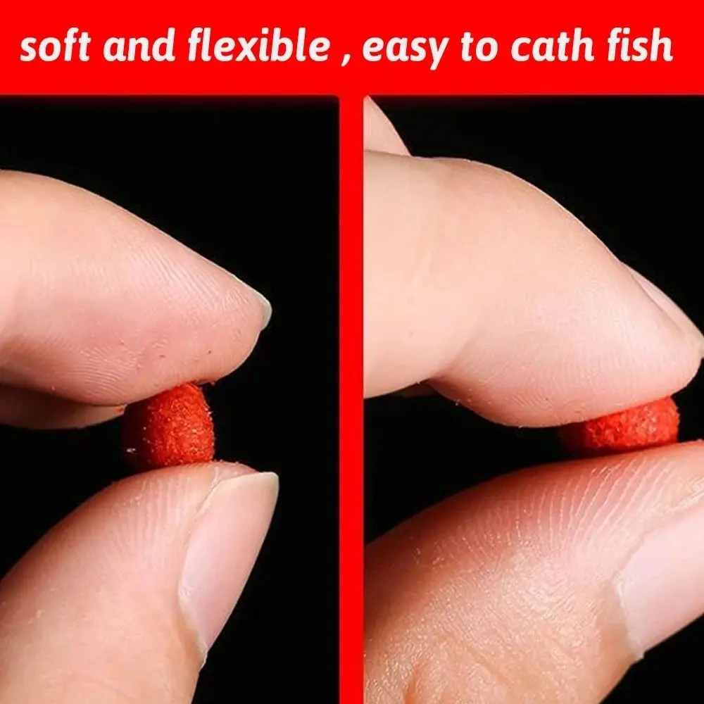 New Concentrated Fishing Lure Crankbaits Hooks Worm Smell Fishing Attractant Artificial Pop Ups Bait Food Soft Bait