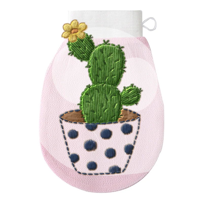 

Moroccan Shower Exfoliating Glove Hammam Bath Body Cleaning Scrub Massage Mitt Kessa Peeling Towel Glove