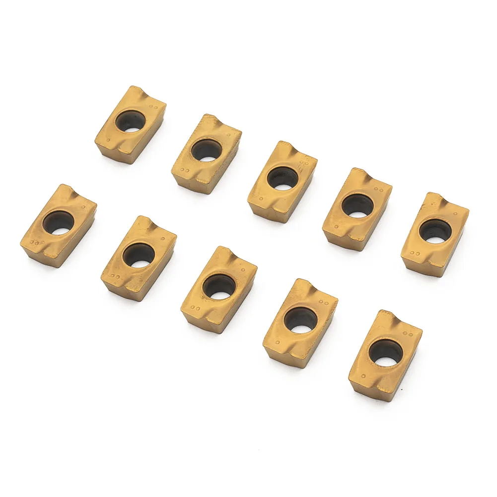 Golden APMT1604 DP5320 Blade Indexable CNC Carbide Insert Parts 10pcs/kit 16x9x5mm 25R0.8 Accessories New Useful