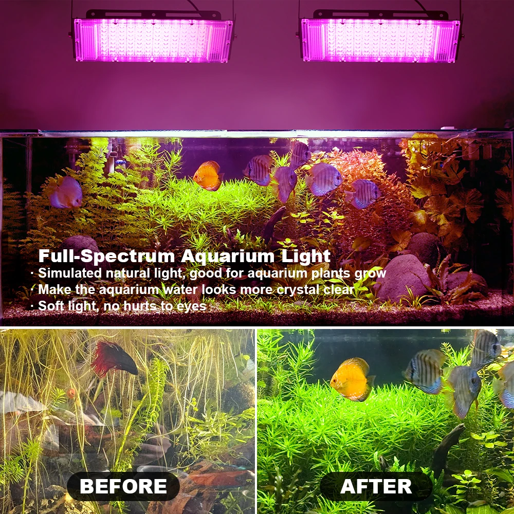Full Spectrum LED Grow Light PhytoLamp For Plants Tent Flower Seeding USB 5V Switch Dimming Range Lamp Floodlight Grow Phyto Box