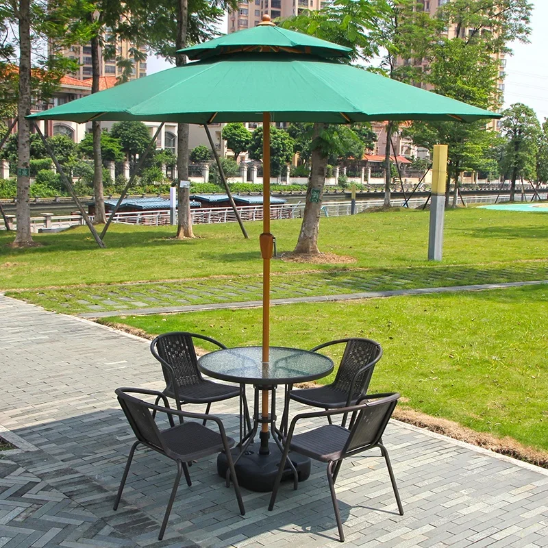 leisure outdoor outdoor folding outdoor setting kit dining table and chair combination