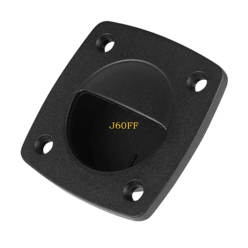

J60F Marine Flush Hatches обращаются с стальной черной отделкой эргономичная ручка для лодок с коррозионной ручкой для лодок и