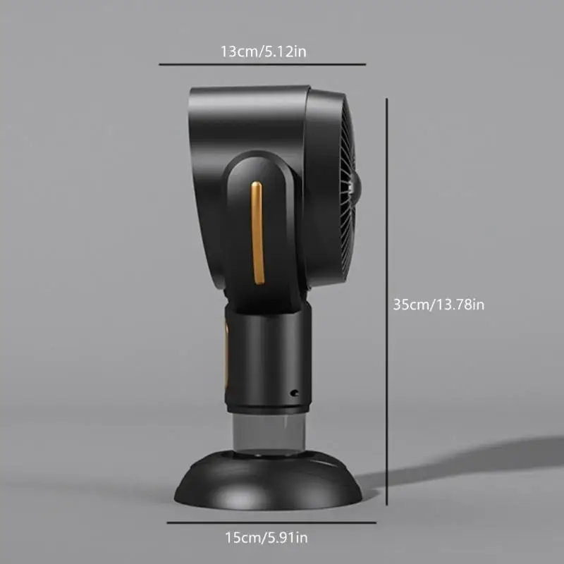   Small Desktop Soot Absorber with Fashion Designs Kitchen Exhaust Hood Plastic Texture for Home or Outdoor Cooking Use