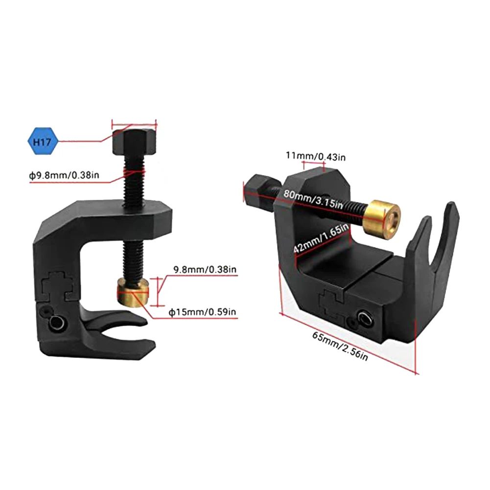 

Wiper Arm Puller For BMW & More Designed With A Claw Opening Range Of 0.59–1.42 Inches (15–36 Mm) For E30,E36,E46, E39,E53,E60,