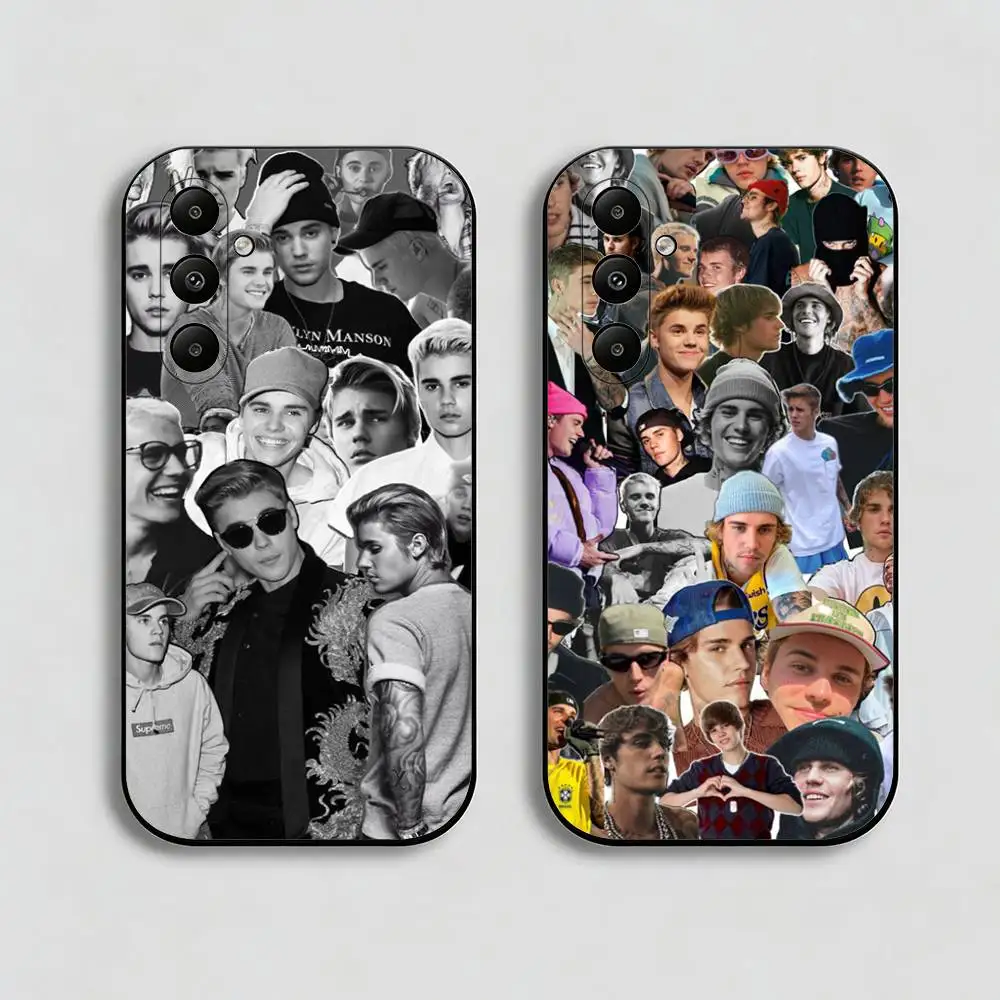 Funda Delgada J-Justin B-Bieber para Samsung Galaxy Serie A (A22-A55)