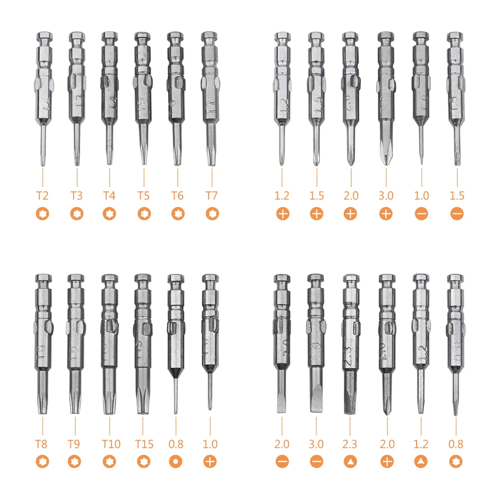 24 in 1 Screwdriver Repair Tool Kit for DJI Mavic Pro Phantom 4 3 2 Toys Hobbies Phone Repairing Craft Glasses Hex Tools Sets