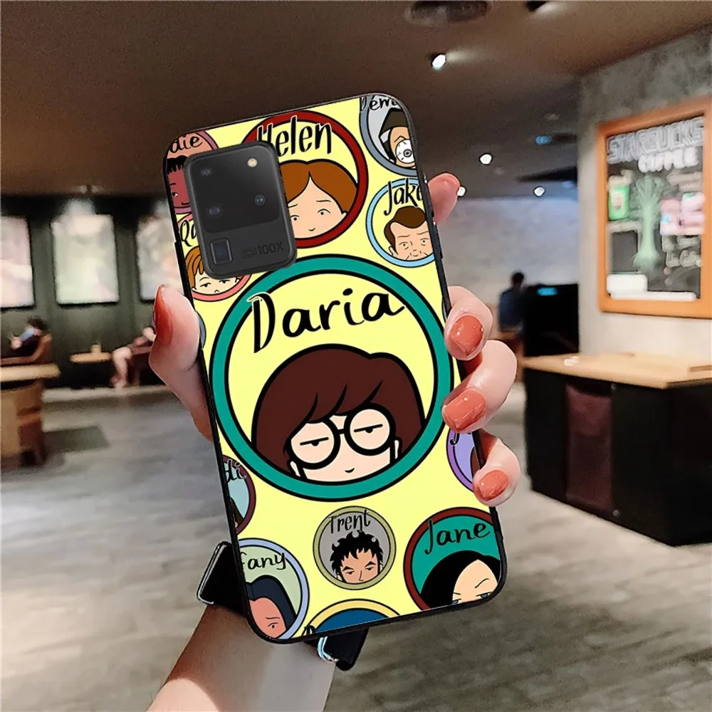 Anime D-Daria Phone Case For Samsung S 9 10 20 21 22 23 30 23plus lite Ultra FE S10lite Fundas