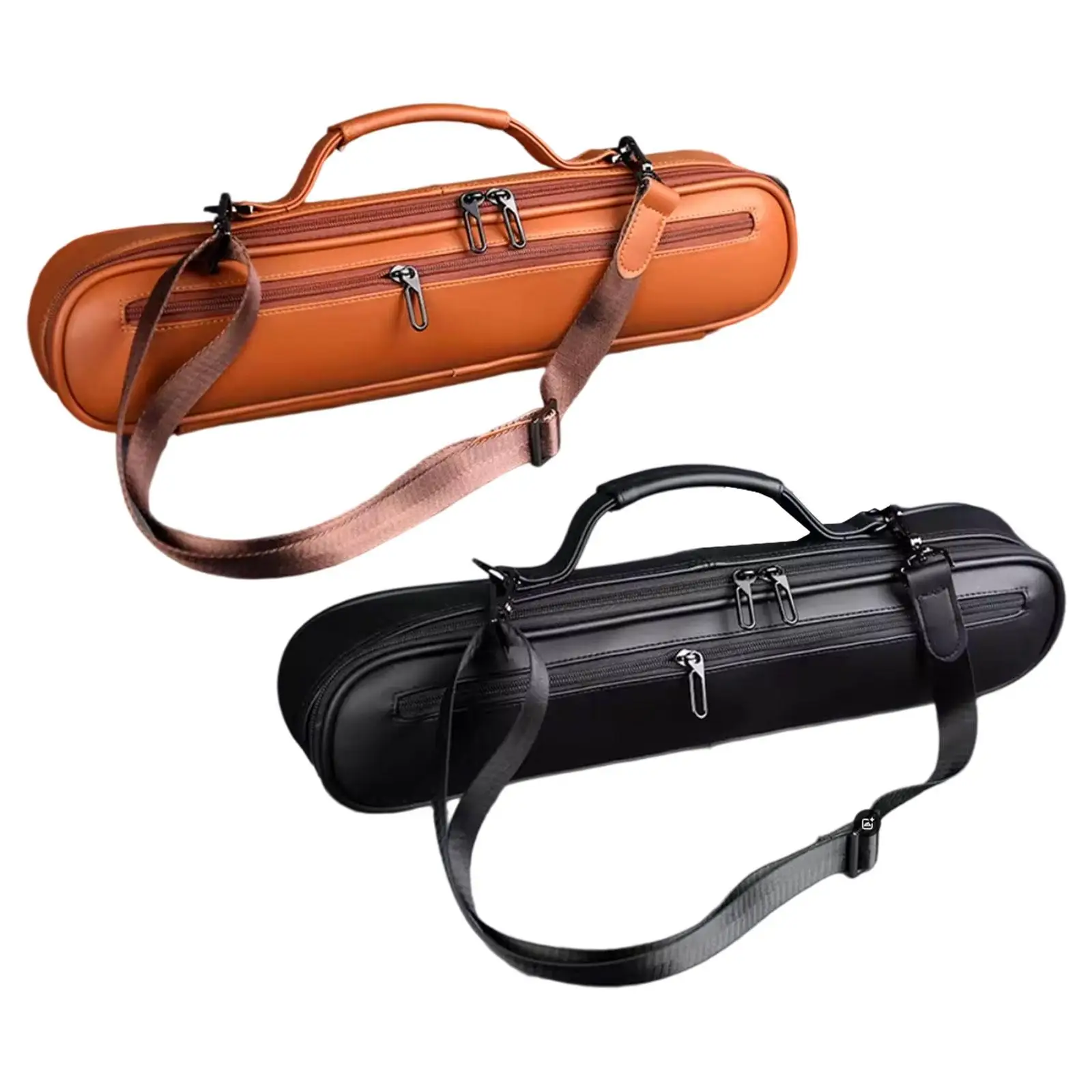 Flute Case 16/17 Hole Flute Bag Music Instruments Bag Lightweight Multipurpose