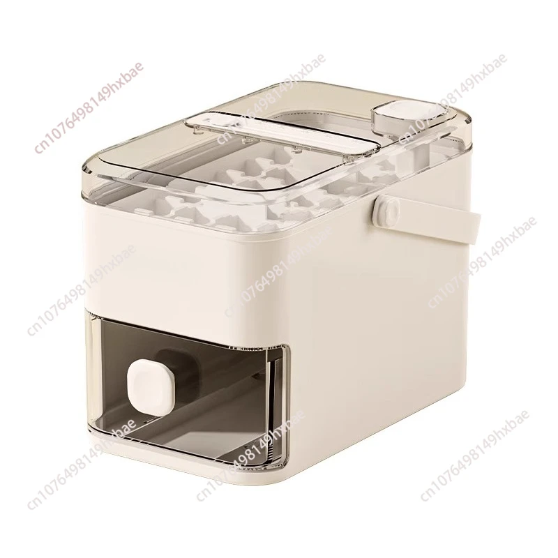 28/56 Grids Home Refrigerator Silicone Press Ice Lattice Mold With Lid&Shovel Seal Food Container Ice Box Camping Kitchen Gadget