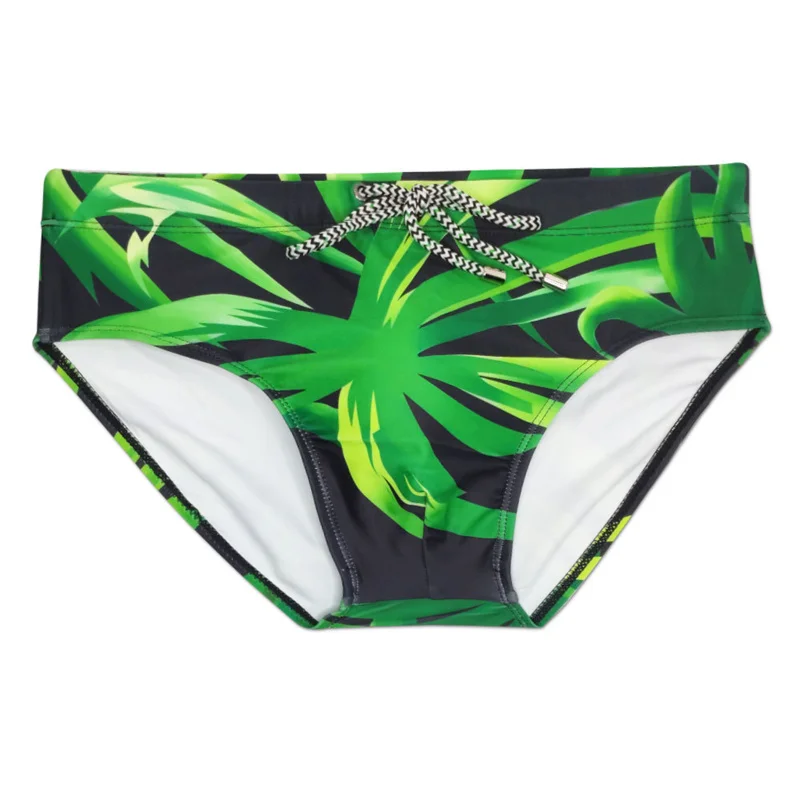Men's Briefs Underwear Bathing Trunks Swimming Briefs with Cup Quick Dry Close-fitting Beachwear Swim Underpants Calzoncillos