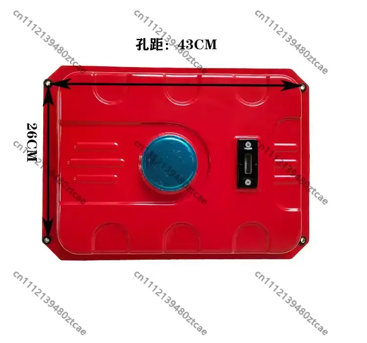 24V Generator Flat Enlarged Fuel Tank, Thickened Large Capacity Oil Container Modification Parts For Electric Vehicle Range
