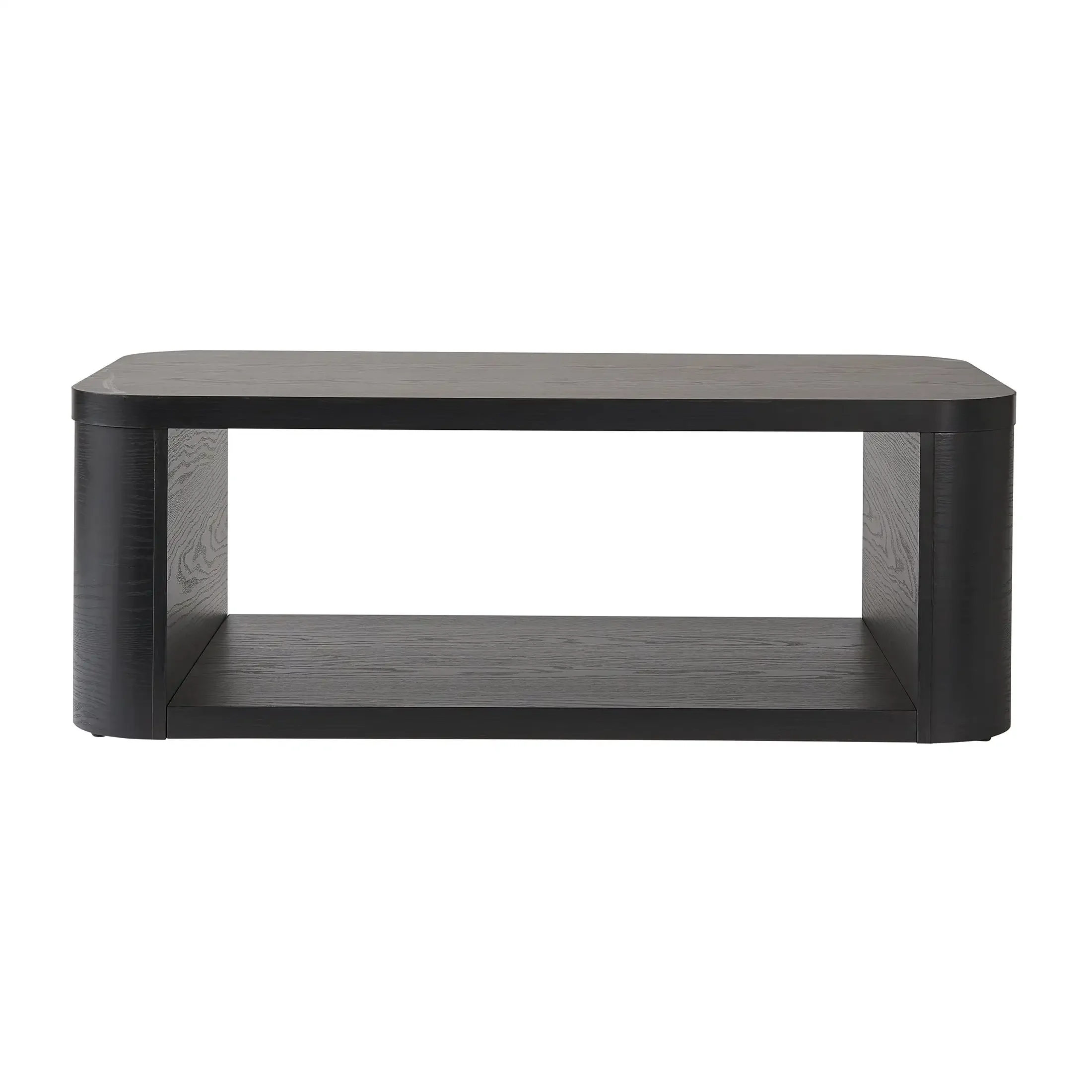 Juliet Coffee Table, Light Honey Finish/Walnut/Black