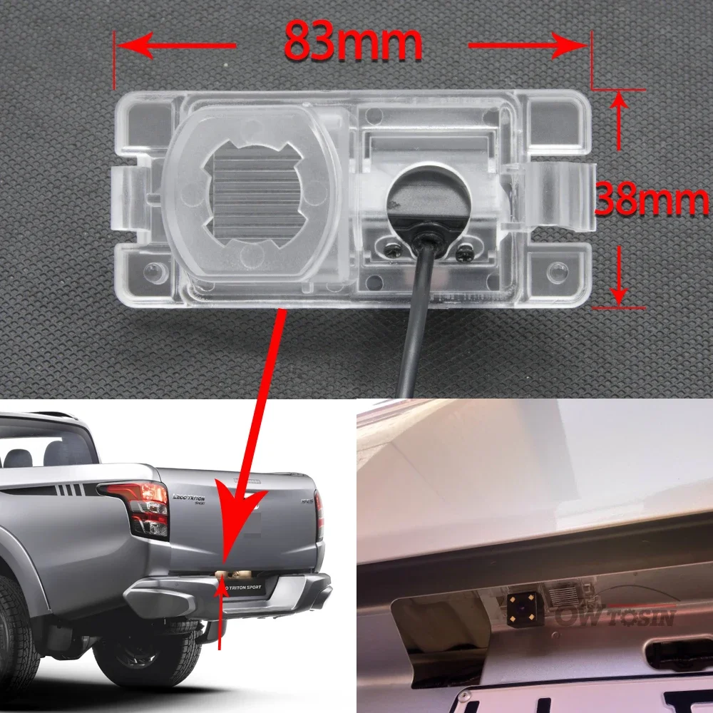 Fixed Or Dynamic Trajectory Car Rear View Camera For Mitsubishi L200 Triton Strada Sportero Hunter Strakar Barbarian Car