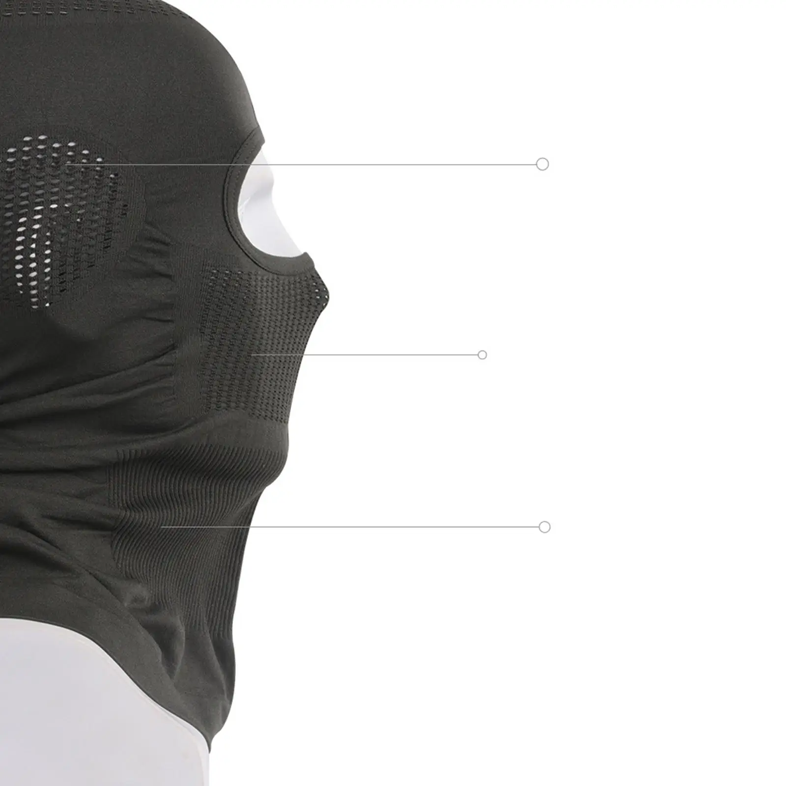 Cycling Balaclava Bandana Windproof Mask for Adult Men Unisex Skiing Biking