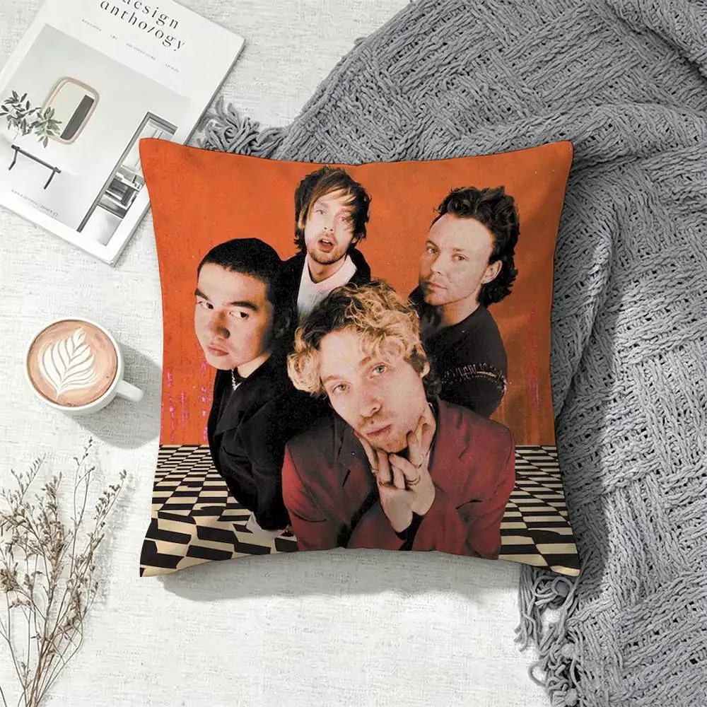 5 Seconds of Summers 5SOS  Double-Sided Printed Cushion Cover Bedroom Bedside Sofa Pillow Case