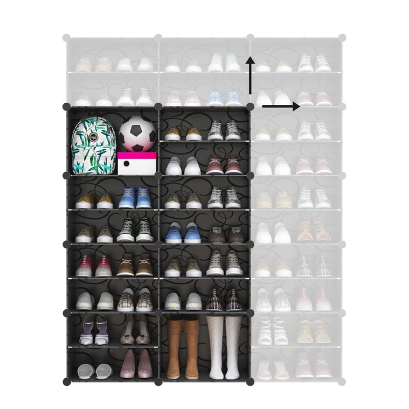 Hallway Shoe Cabinet Storage Plastic Shoe Cabinets Nordic  Shelf Vertical Space Saving Cabinet Saving Interior Hallway Furniture