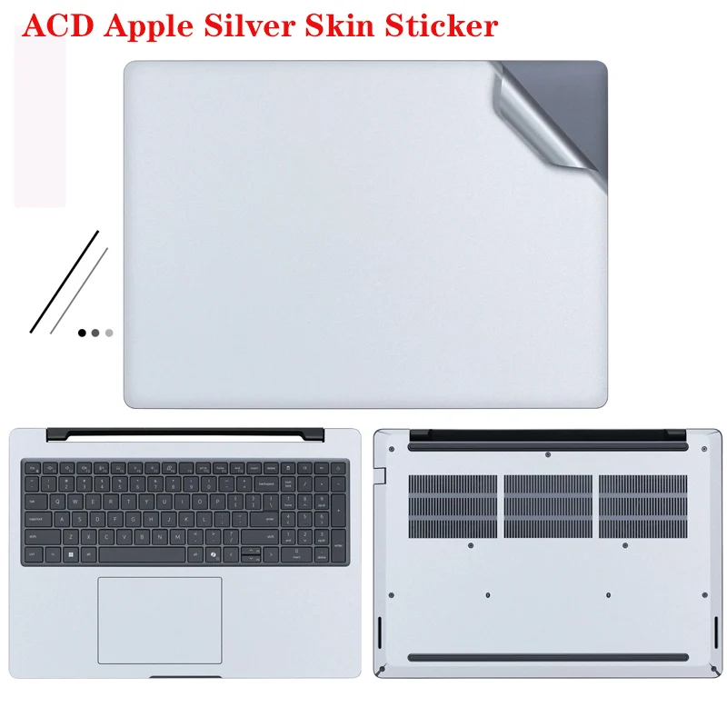 

For Dell 15 D15260 DC15250 DC15255 Laptop solid color body skin sticker scratch-proof shell protective film