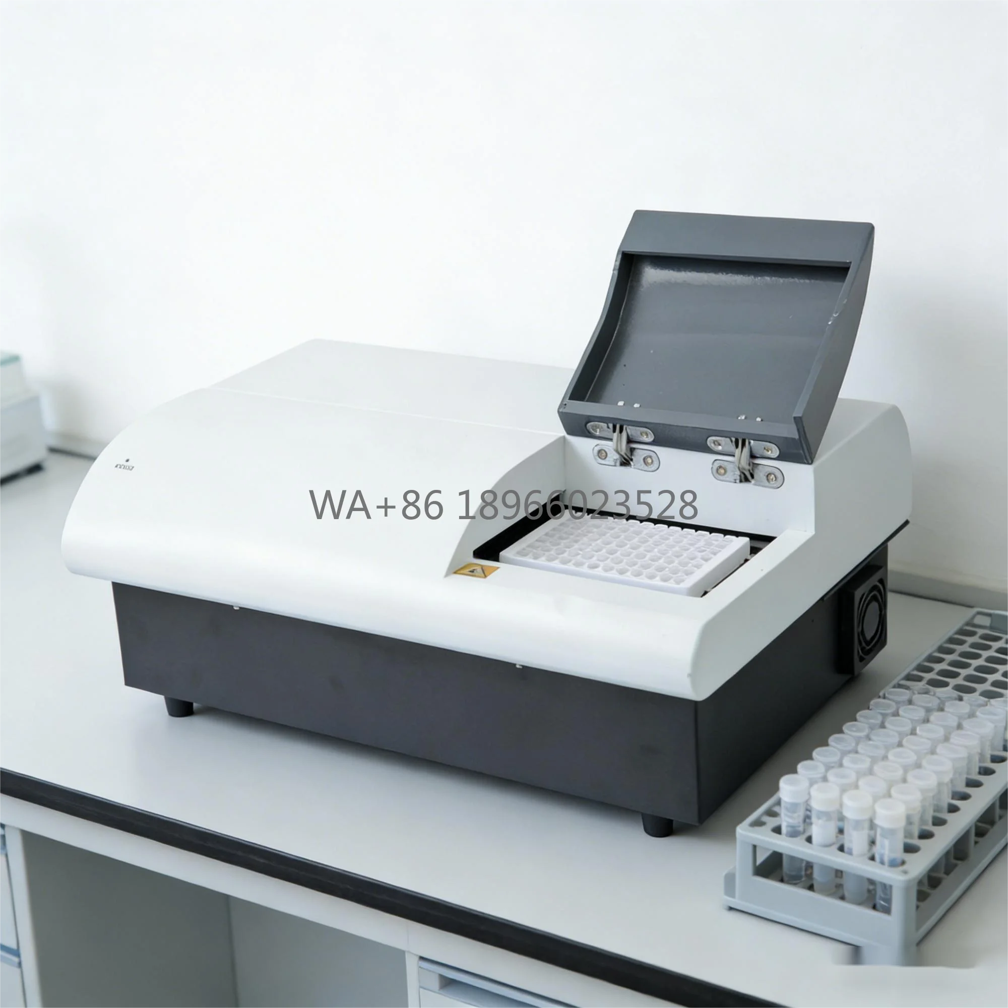 Analizador Elisa de Laboratorio, Lector de Microplacas Elisa Totalmente Automático |   Equipo Médico de 96 Puestos para Uso Diagnóstico en Hospitales y Clínicas