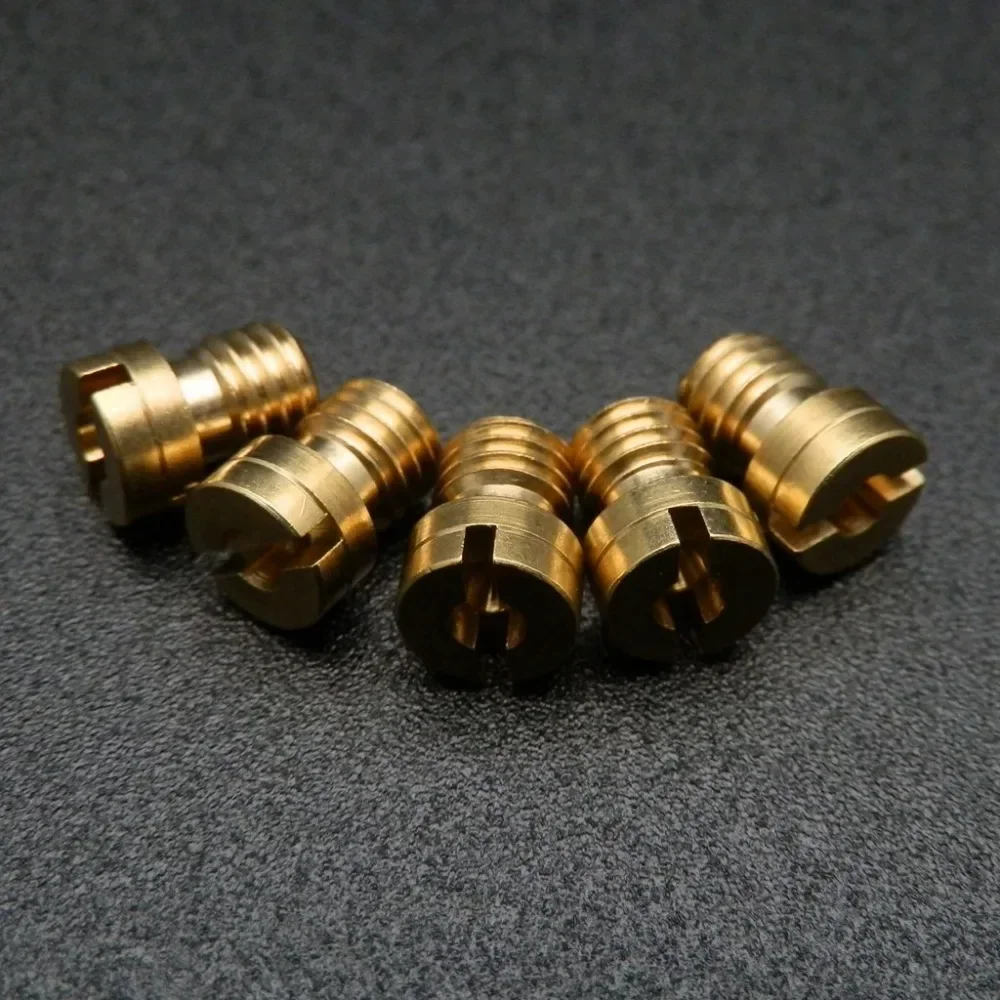 30pcs M5 Main Jet 5mm for Keihin OKO KOSO PWK Carburetor 125cc 150cc CVK PZ27 PZ30 152QMI 157QMJ Injector Nozzles