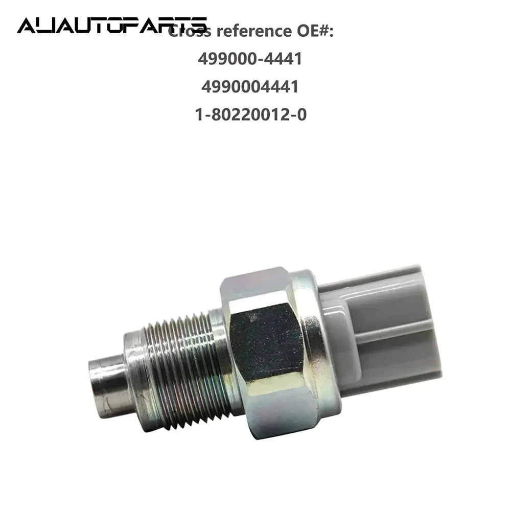 Sensor de pressão de combustível common rail para isuzu acura opel renault saab 9-5 vauxhall holden escavadeira 4hk1 6hk1 6uz1 499000-4441