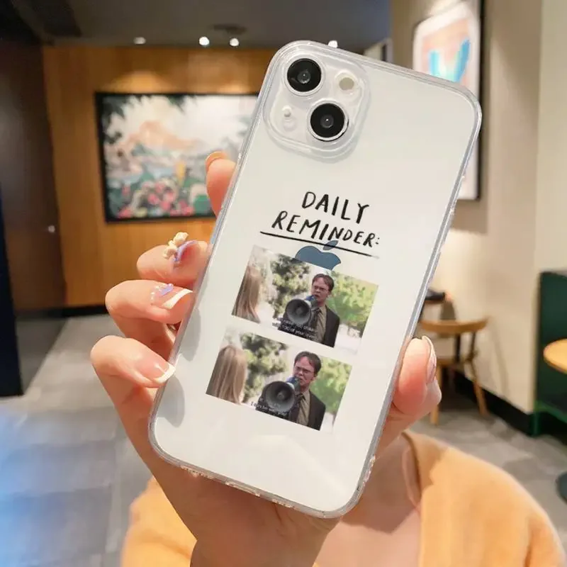 Michael Scott The Office Phone Case For Iphone 14 15 16 Plus X Xr Xs 11 12 13 Mini Mobile Iphones 14 Pro Max Case