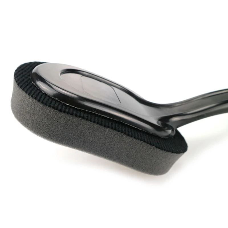 Tire Applicator Black with Curved Handle