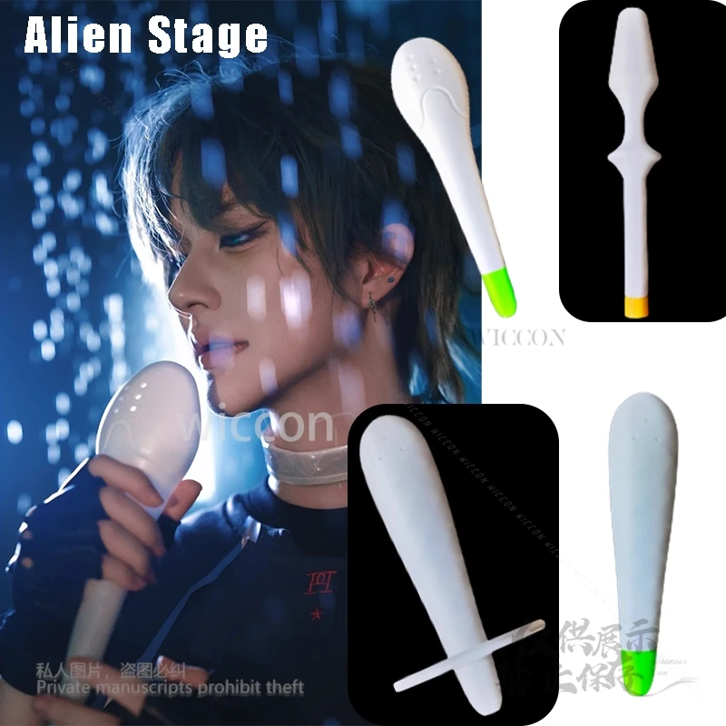 

Alien Stage Till Ivan Mizi Реквизит Микрофон Мой клематис Темное море Аниме Ручная работа Хэллоуин Косплей Костюм Микрофон Реквизит Роль