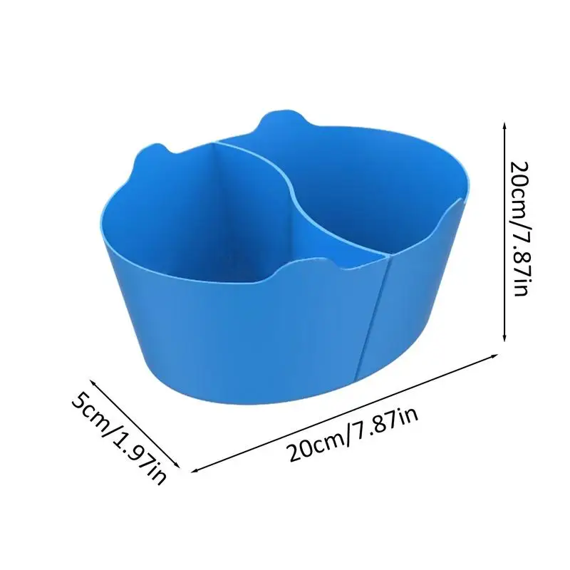 Slow Cooker Silicone Liner Kitchen Pot Insert Divider Slow Cooker Insert Silicone Pot Divider Reusable Kitchen Accessories