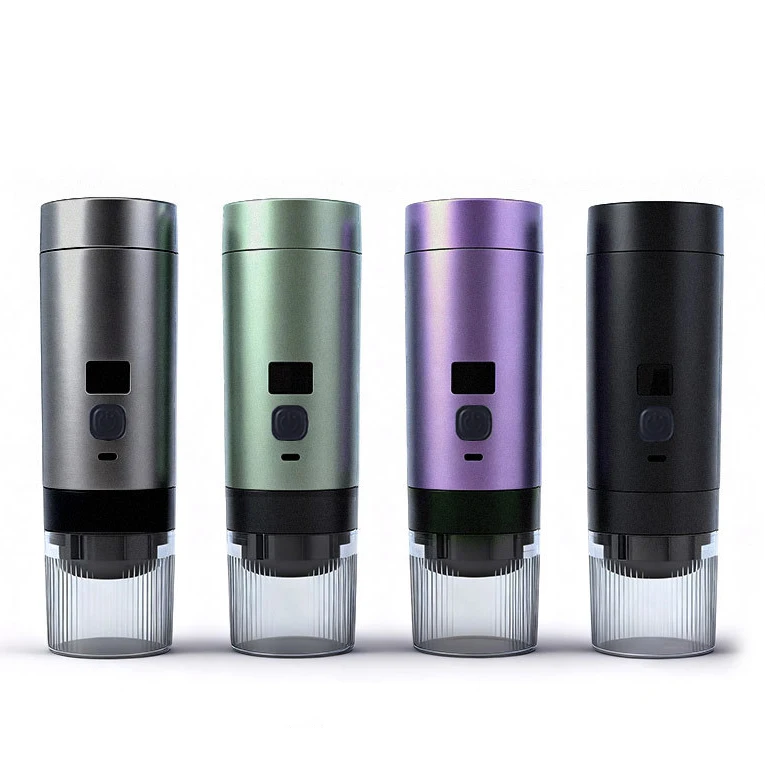 

Portable All-in-One Wireless Capsule Coffee Maker for Travel Mini Handheld Espresso Machine with Heating Function