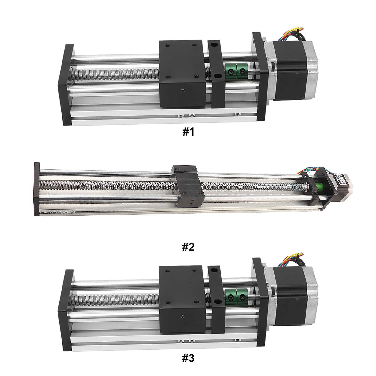 Aluminum Alloy Double Shaft Ball Screw Linear  Rail with 57 Motor for Automation Industry Automation Industry Linear Motion