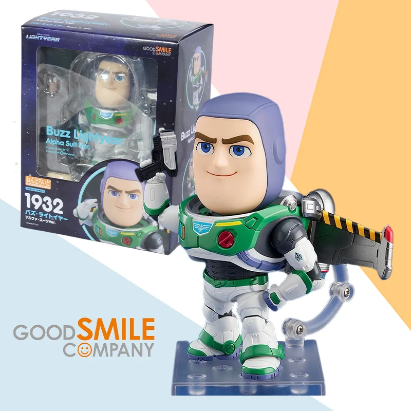 

In Stock Good Smile Company GSC Nendoroid 1932 Buzz Lightyear Anime full Action Assembly Figure Model kits Toy Gift for Kids