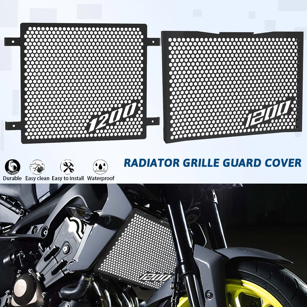 

Motorcycles FOR YAMAHA VMAX/V-MAX 1200 1985-2000 2001 2002 2003 2004 2005 2006 2007 VMAX 1200 Radiator Guard Grille Grill Cover