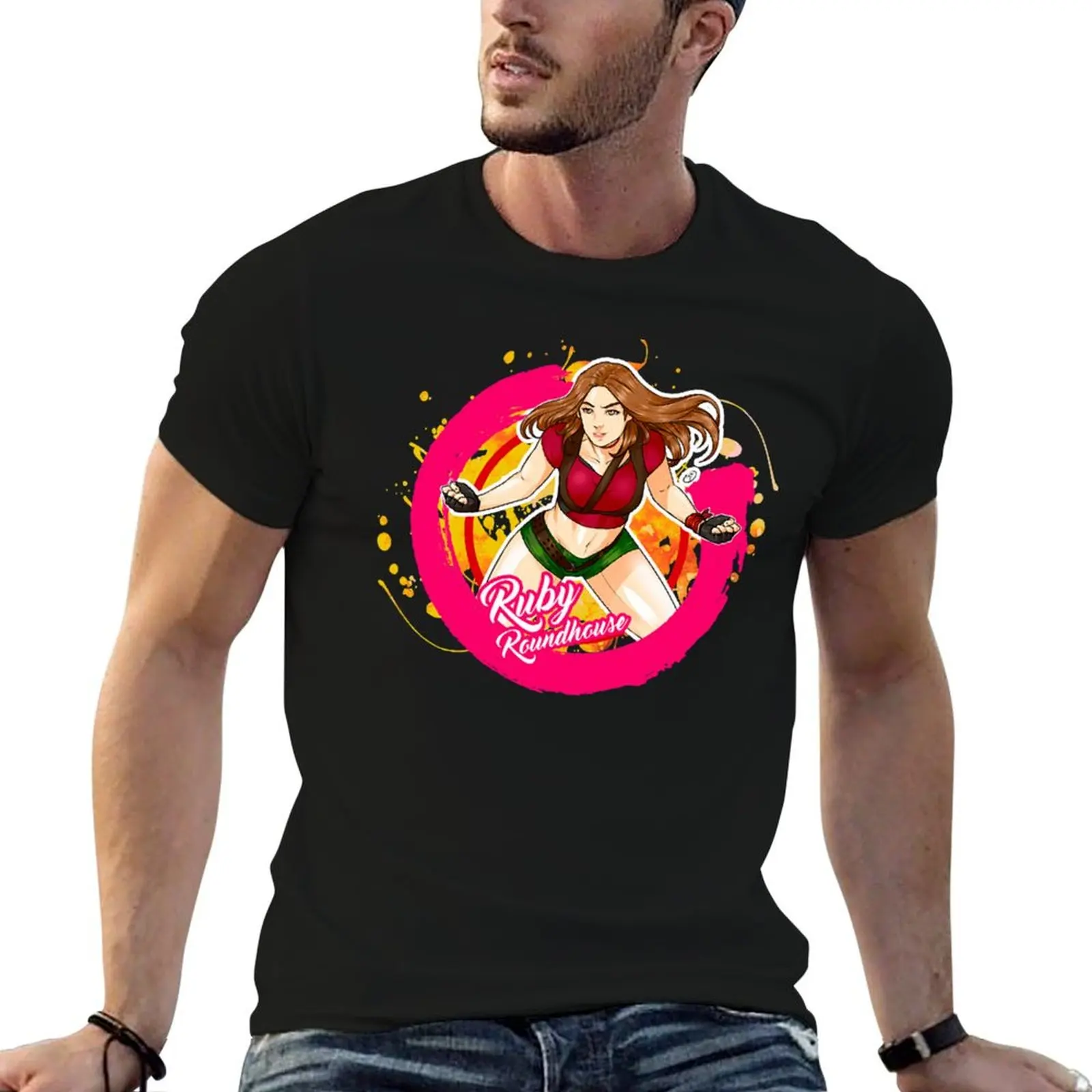 Ruby Roundhouse JUMANJI T-Shirt Casual Soft Cotton Short Sleeve Tee