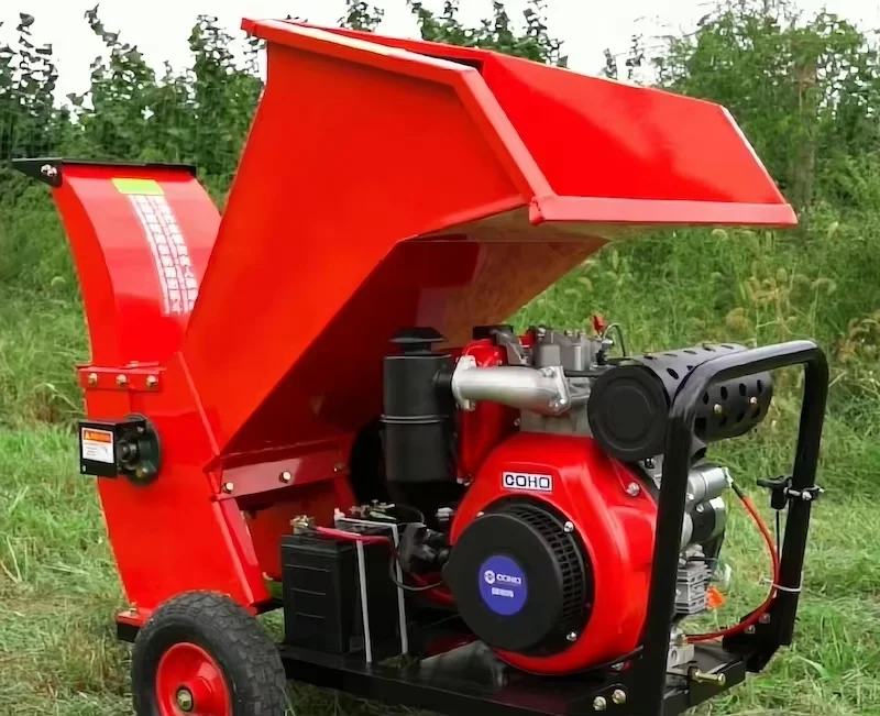 Customized Factory Price Leaf Crusher/Wood Branch Crusher Hot Sale Garden Wood Branch Chipper Leaf Shredder Electric Wood Chippe