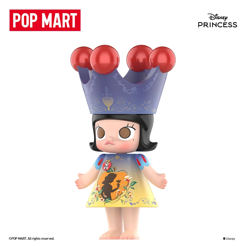 Echte Popmart Mega Royal Molly 400% Sneeuwwitje Stijlvolle Decoratie Verjaardagscadeaus Voor Meisjes Modieus Cadeau Mysterieus