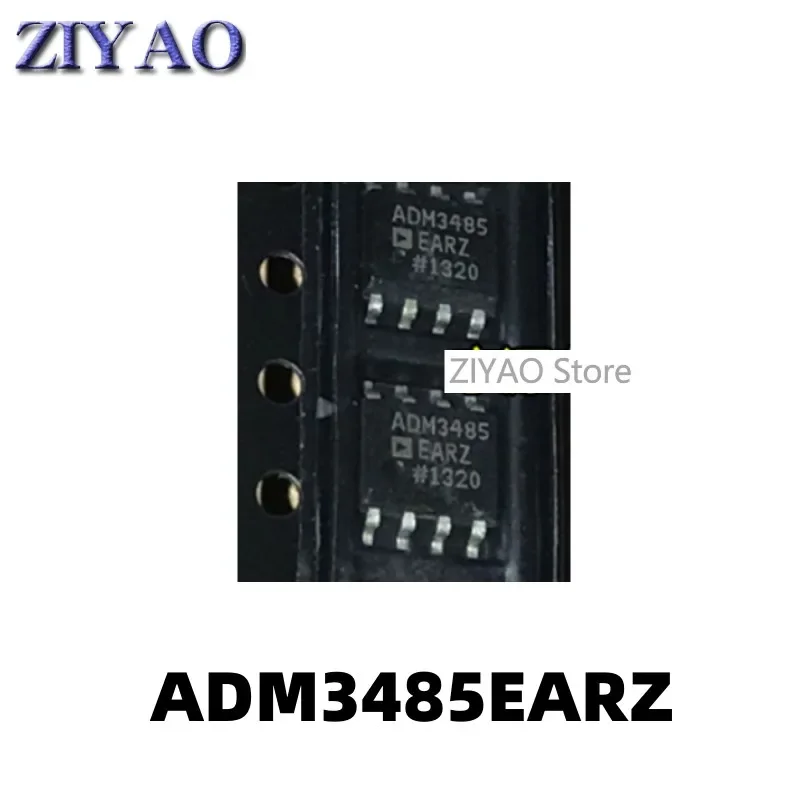 Puce de conversion de niveau SOP-8, ADM3485EAR EARZ, ADM3485, 5 pièces