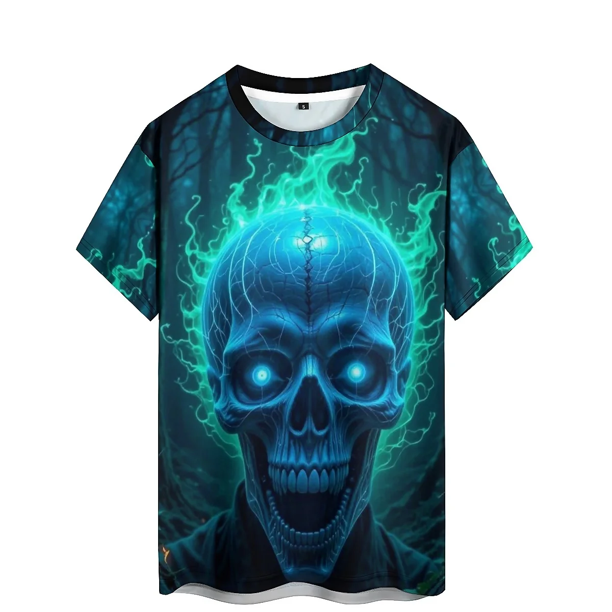 

Men's 3D Printed Short Sleeve T-Shirt - Vacation Travel, 3D Loose Fit Top