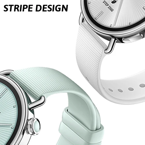 Imagen 2 del producto Correa de silicona Original para Xiaomi Watch S4, 41mm, bucle deportivo, accesorios de repuesto, correa con patrón de grano para XIAOMI Watch S4 de 41MM