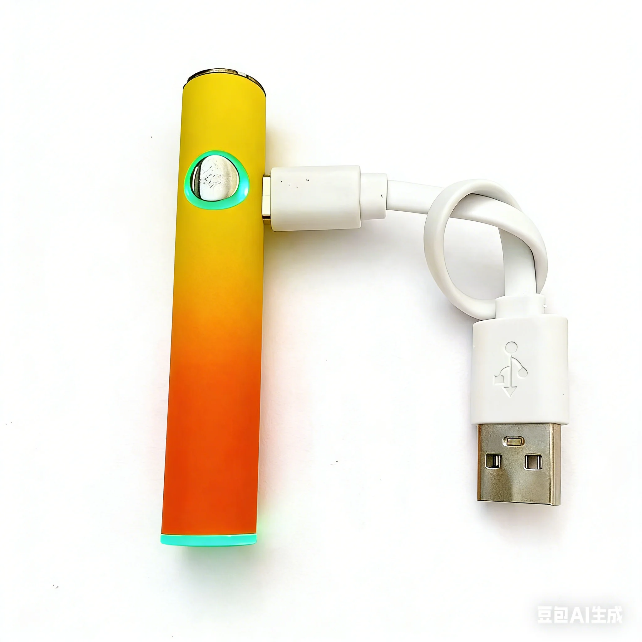 5pcs， 510 Thread Battery, Taillight Model, 650mAh, Side Charging, DIY Mini Light Bulb, Soldering Iron. Hot knife